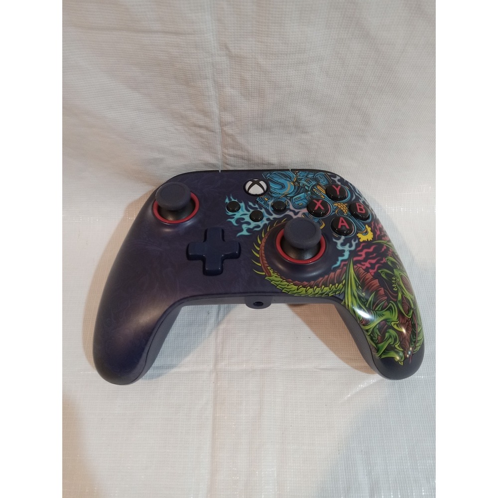 Power A Controller Dragon Design Purple For Xbox Series X S